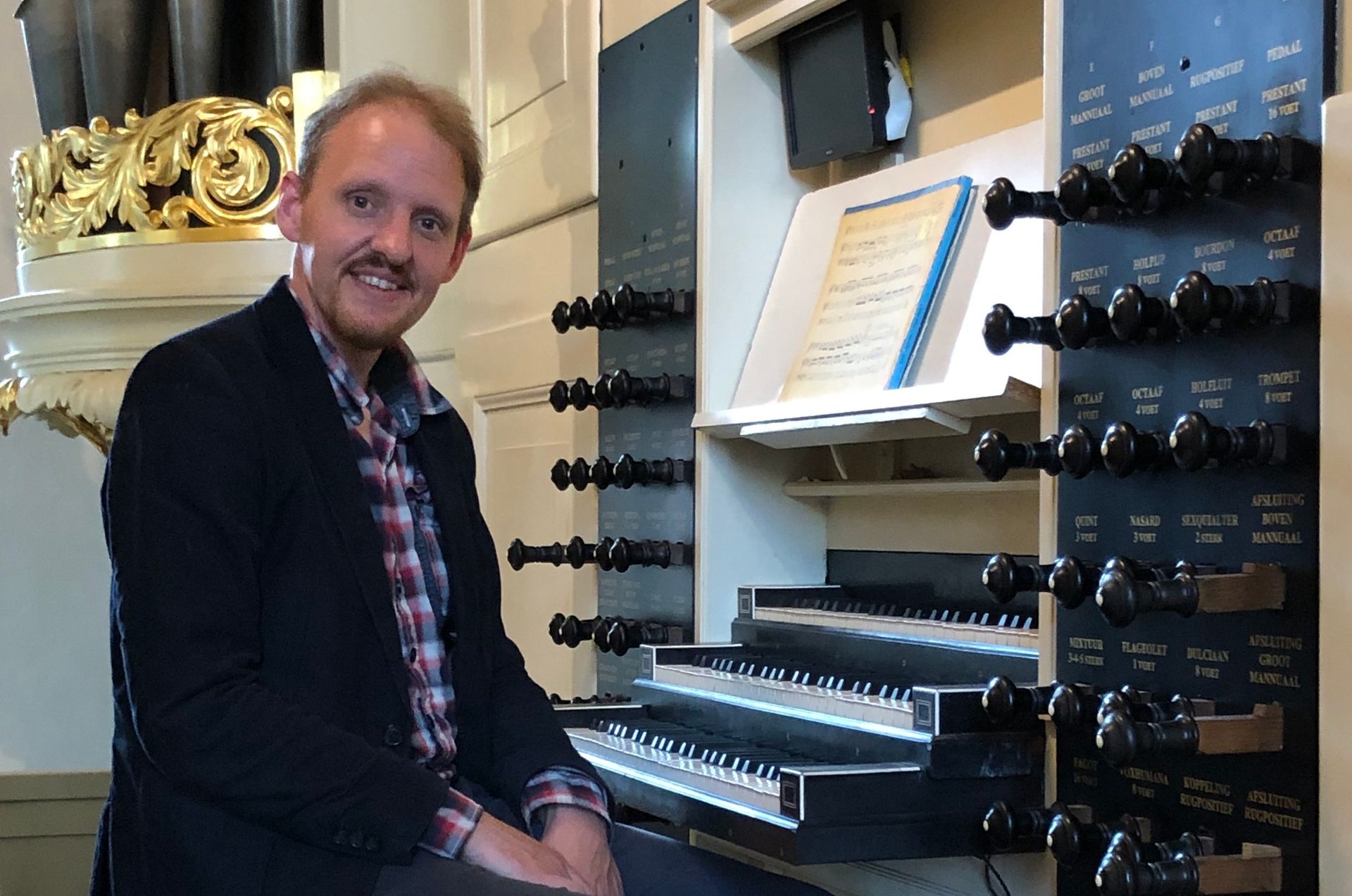 Organist Rien Donkersloot: 'In muziek vind je een stukje paradijs'